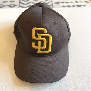 San Diego Padres Youth Baseball Cap OC Sports Brown Yellow Team MLB Adjustable